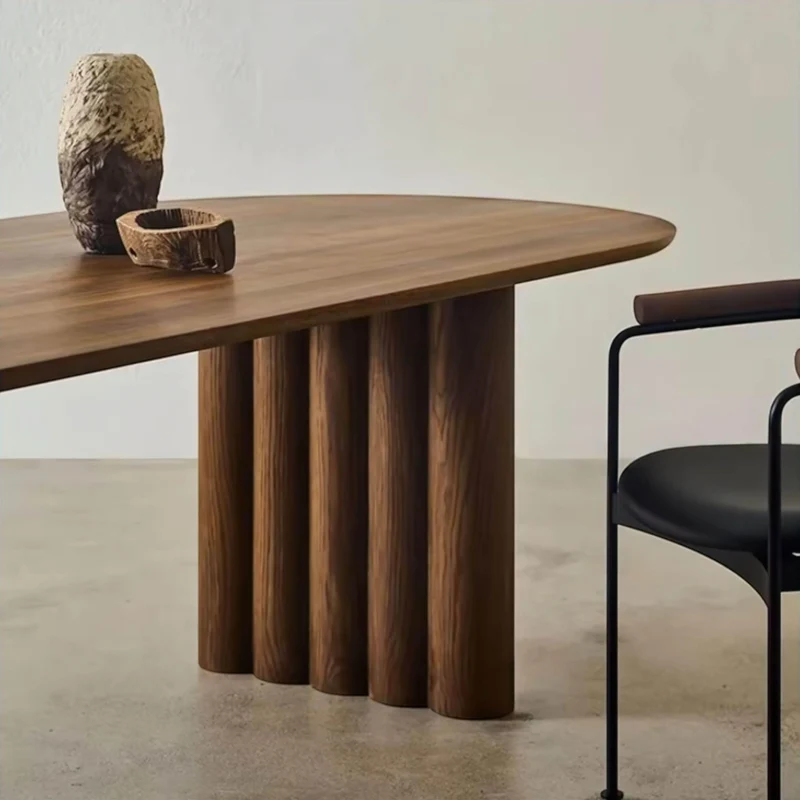Modern Wooden Dining Table - Elegant Dining Furniture