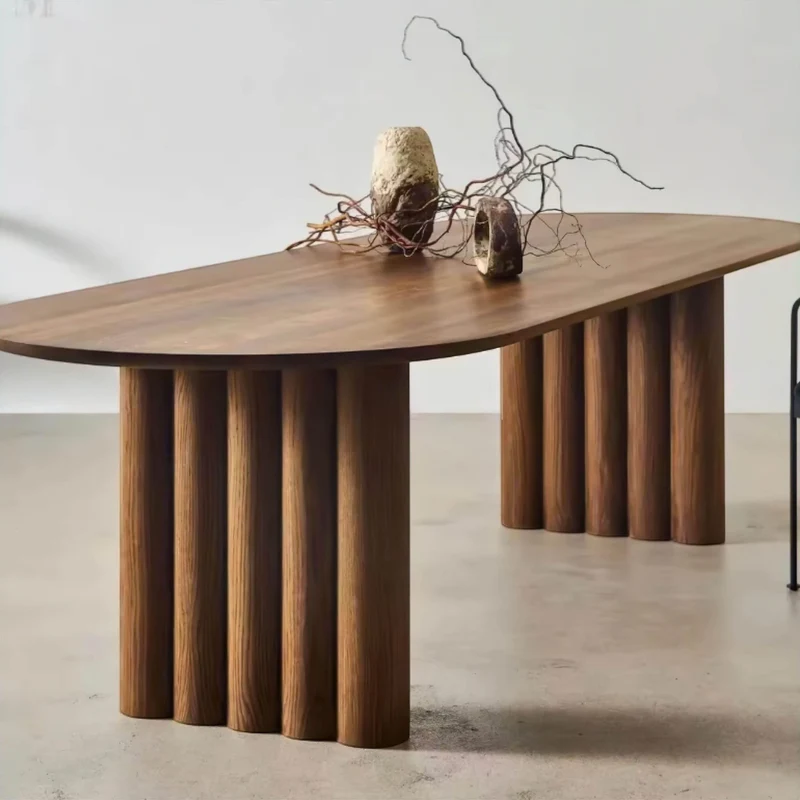 Modern Wooden Dining Table - Elegant Dining Furniture