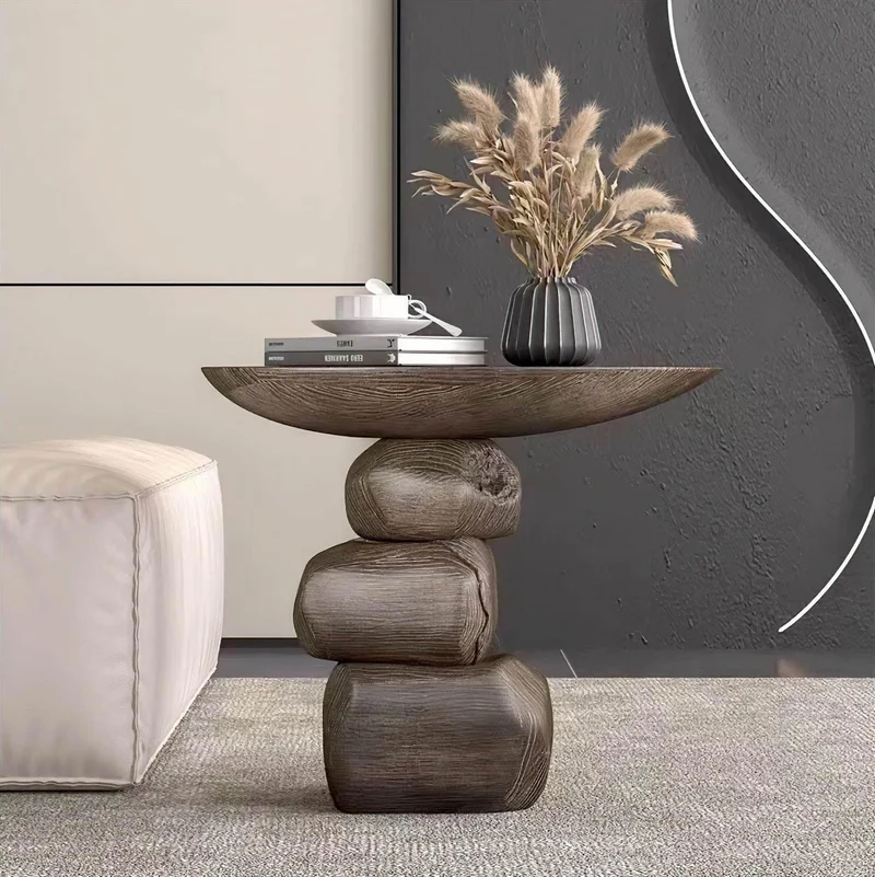 Modern Living Room Side Table Sleek Accent Table for Stylish Decor
