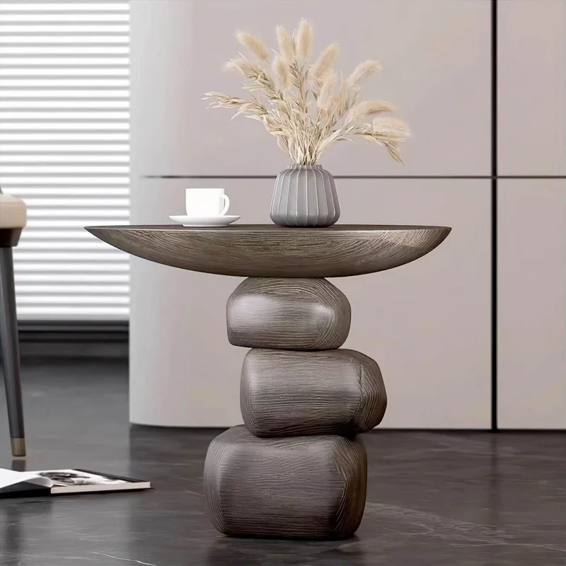 Modern Living Room Side Table Sleek Accent Table for Stylish Decor