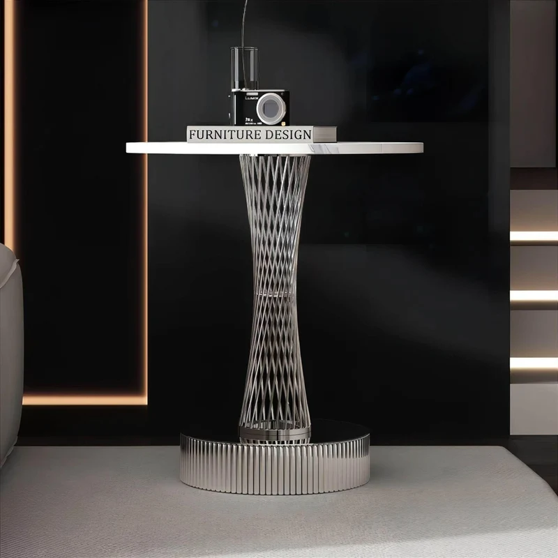 Modern Elegant Basile Side Table - Chic Accent Table for Any Space