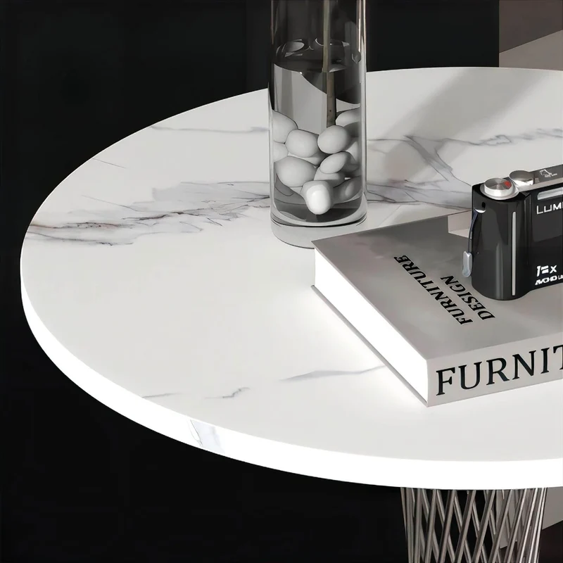Modern Elegant Basile Side Table - Chic Accent Table for Any Space