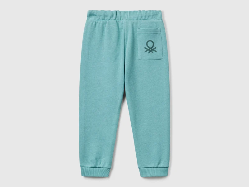 Baumwollhose mit Logo