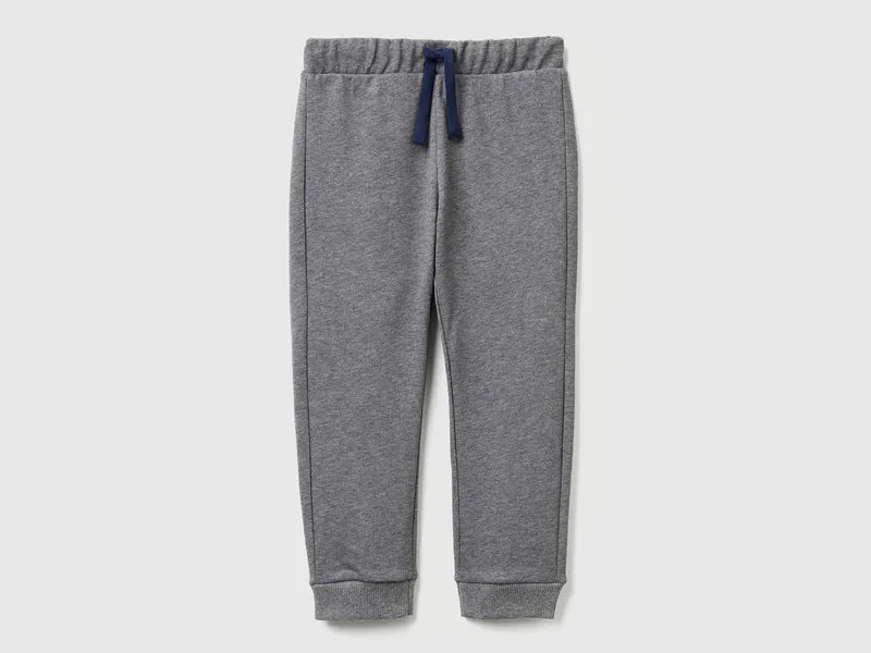 Baumwollhose mit Logo