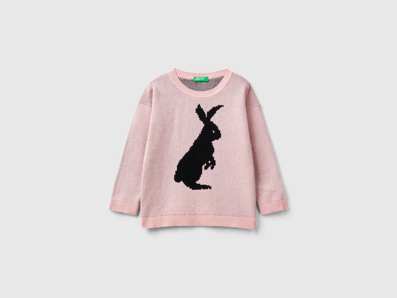 Pullover mit Hasen-Design