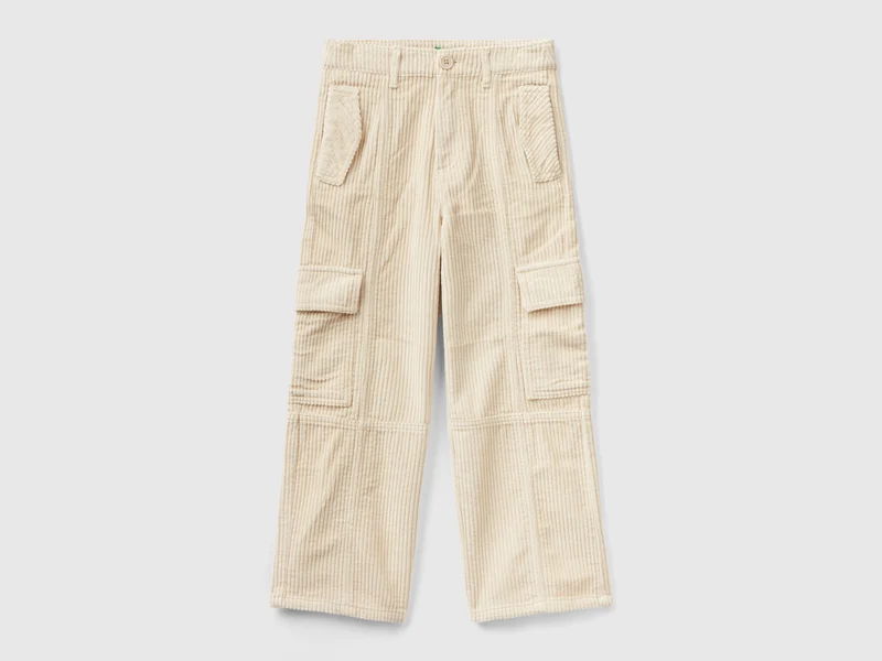 Straight-Fit-Hose aus Samt