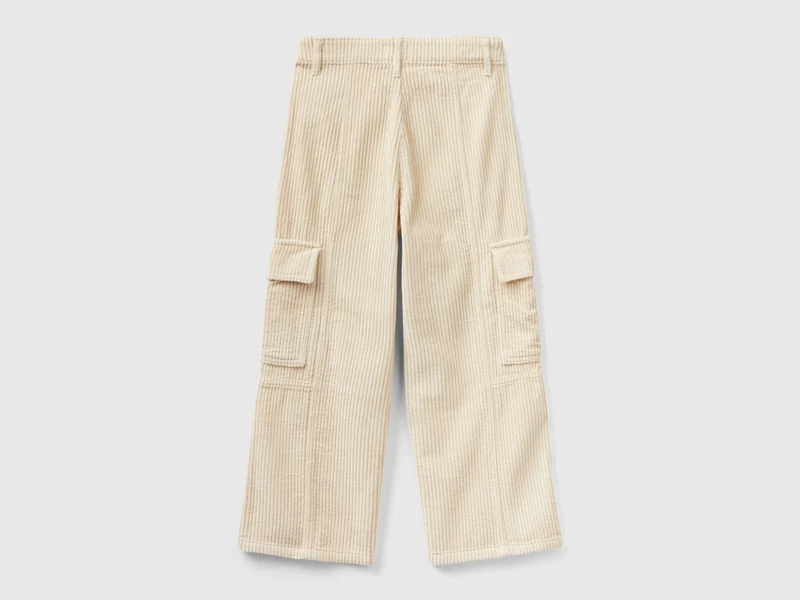 Straight-Fit-Hose aus Samt