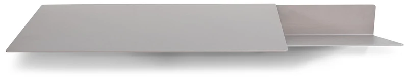 Spinder DRIFT Desk: Moderner Stahl-Schreibtisch Konsole Taupe Schwarz
