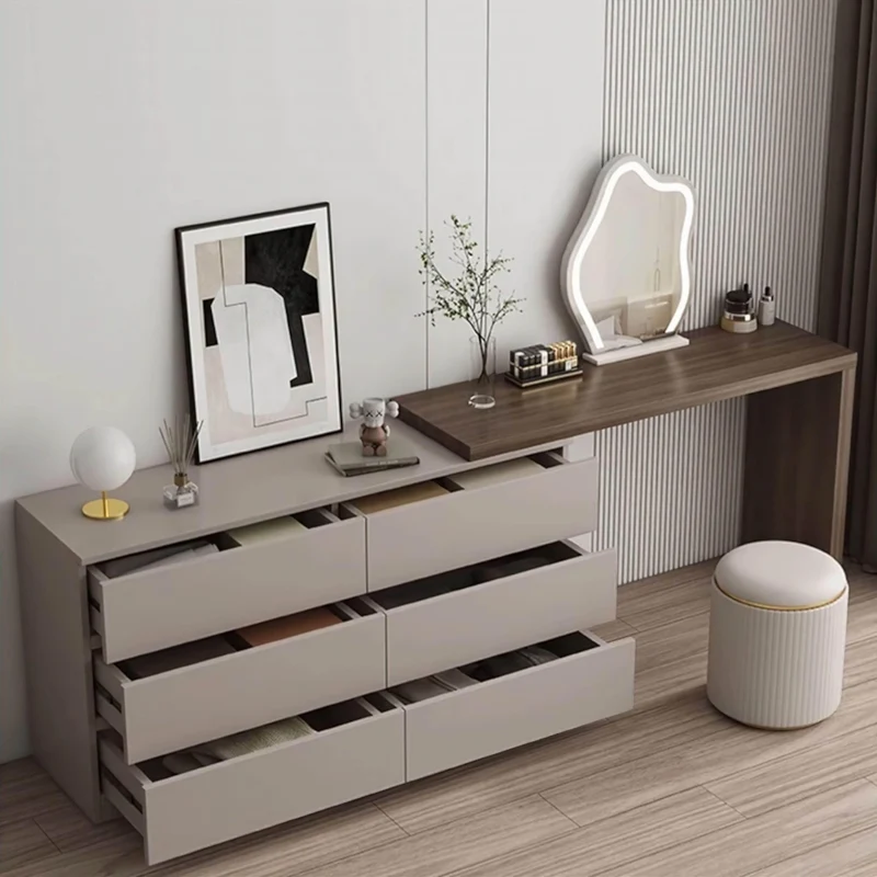 Modern Vanity Table - Claudia Dressing Table with Storage