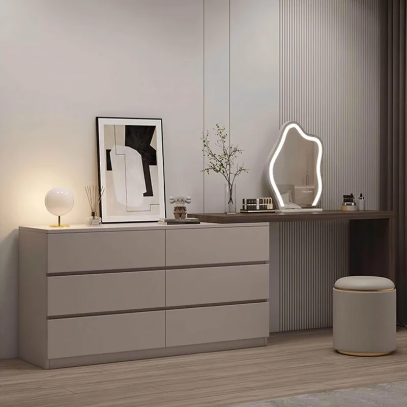 Modern Vanity Table - Claudia Dressing Table with Storage