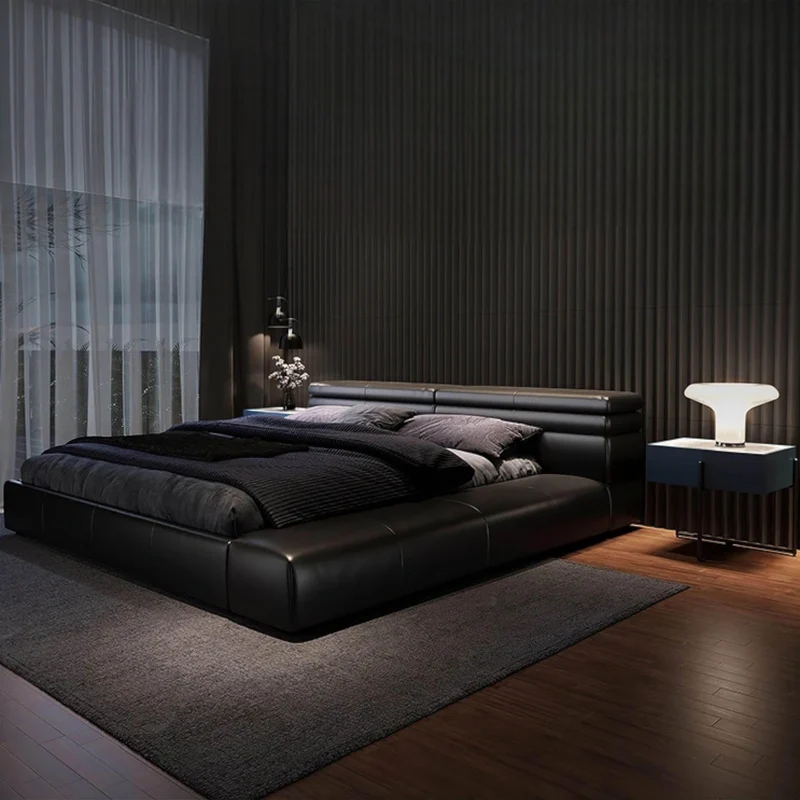 Arnuad Bed - Modern Upholstered Platform Bed