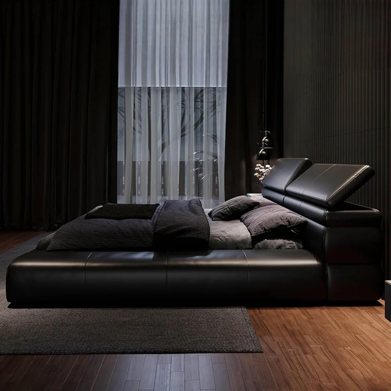 Arnuad Bed - Modern Upholstered Platform Bed