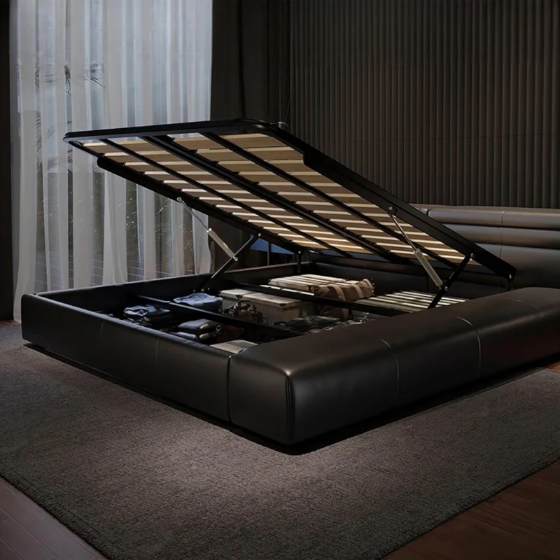 Arnuad Bed - Modern Upholstered Platform Bed