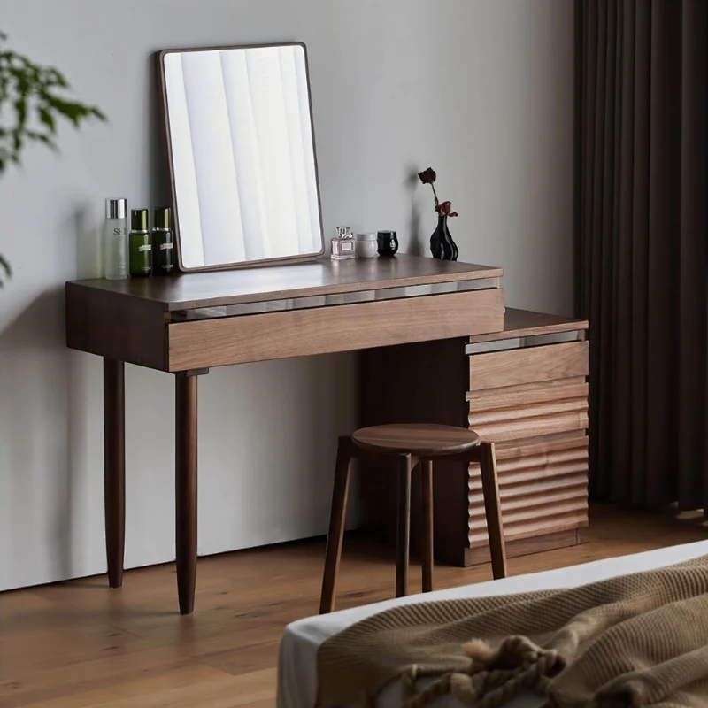 Morocco Dressing Table - Elegant Makeup Vanity with Mirror
