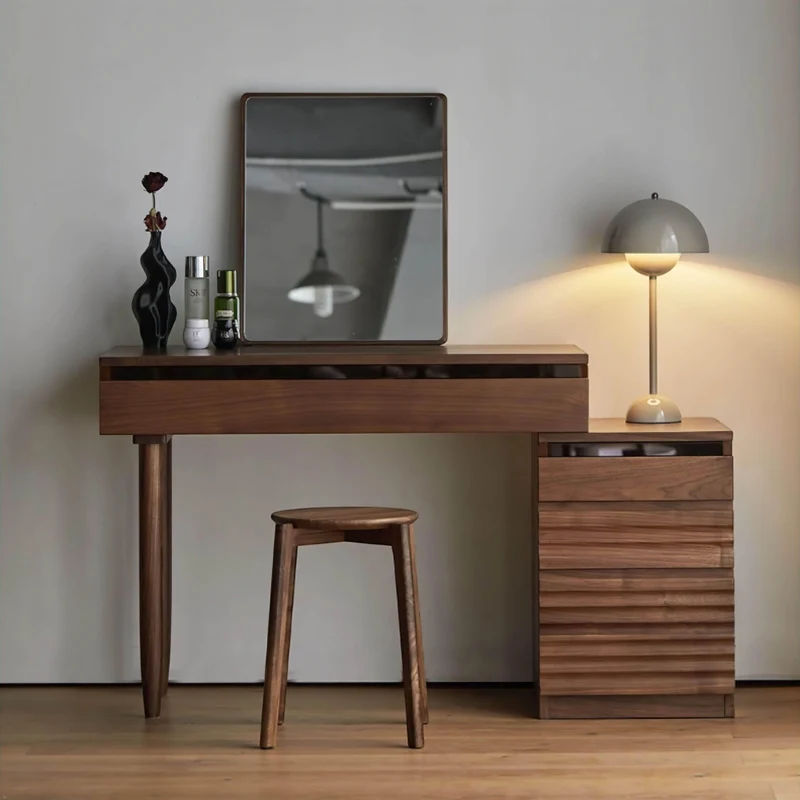 Morocco Dressing Table - Elegant Makeup Vanity with Mirror