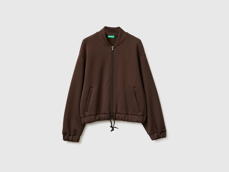 Sweatshirt im Bomber-Stil