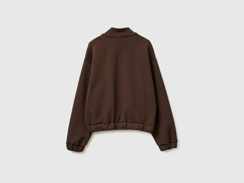 Sweatshirt im Bomber-Stil