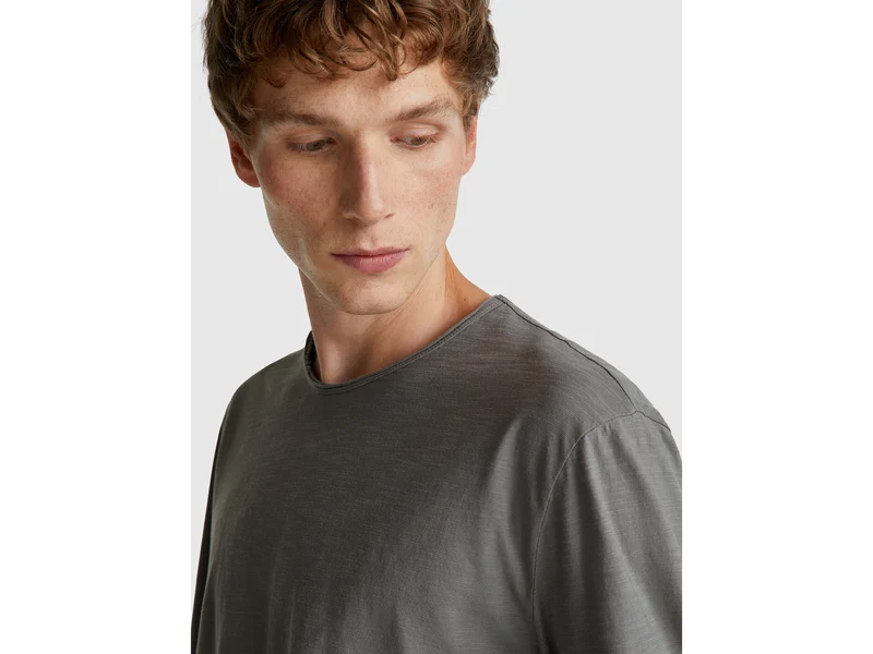 Langarm-T-Shirt aus 100 % Baumwolle