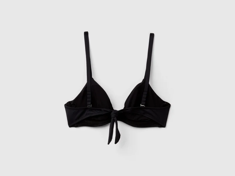 Triangel-Bikinioberteil mit Bügel, aus ECONYL®