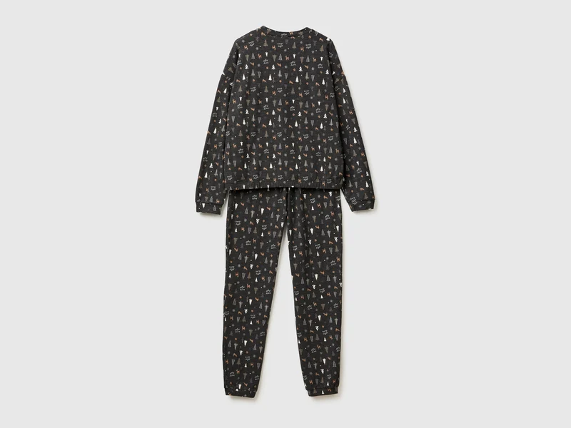 Pyjama mit Weihnachtsmuster