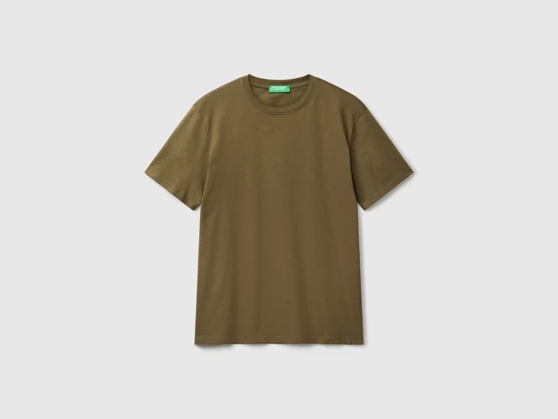 T-Shirt aus langstapeliger Baumwolle