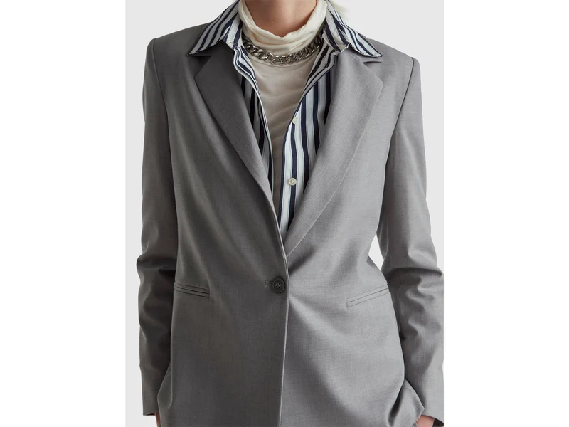 Blazer aus Stretch-Viskosemischung