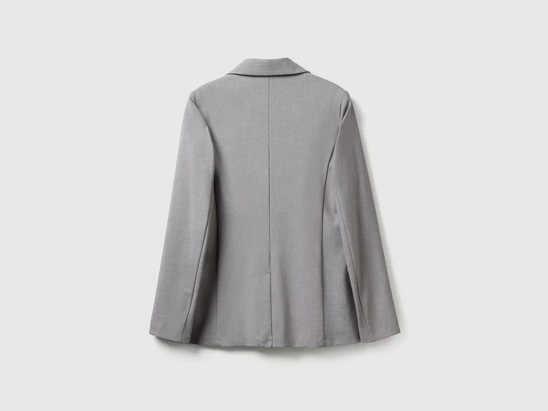 Blazer aus Stretch-Viskosemischung