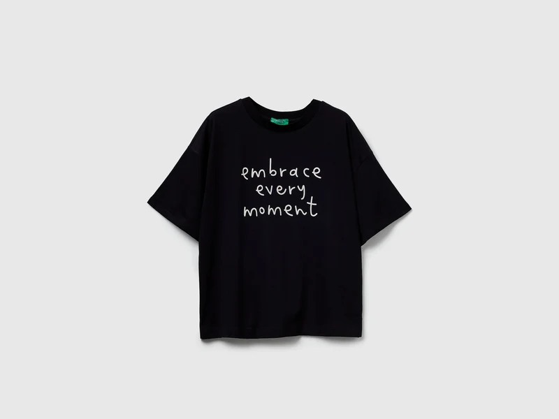 T-Shirt mit Slogan-Print