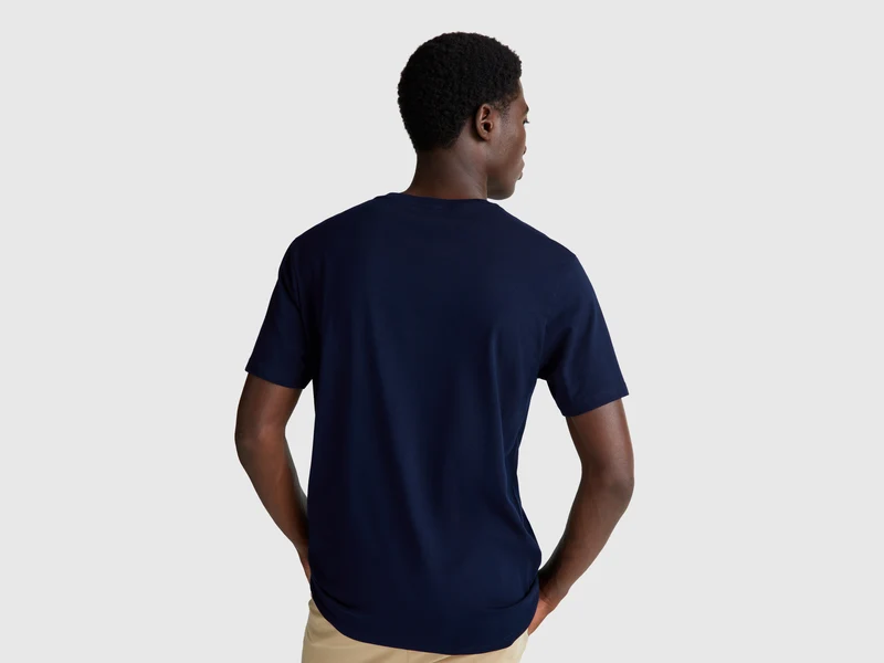 T-Shirt aus langstapeliger Baumwolle