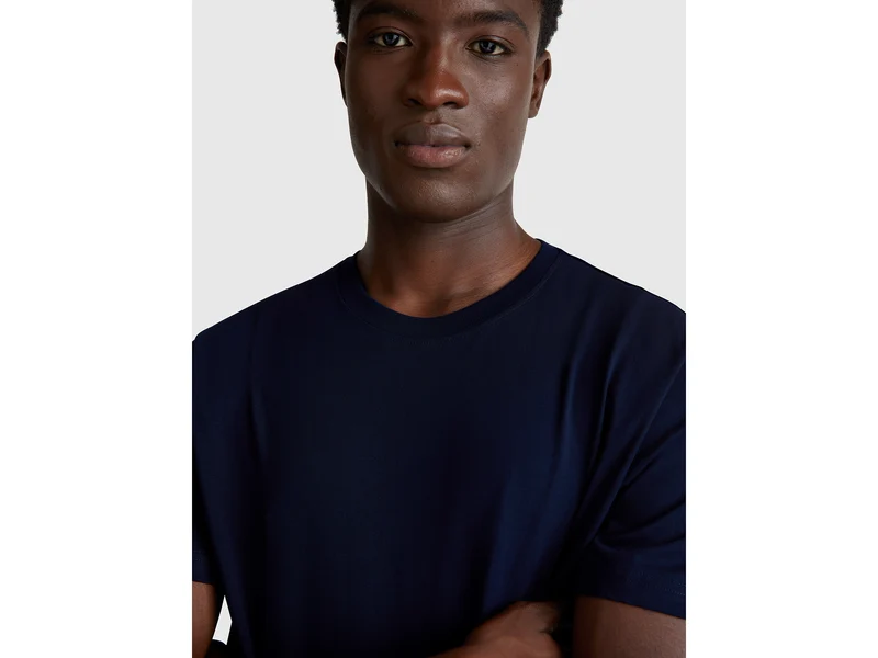 T-Shirt aus langstapeliger Baumwolle