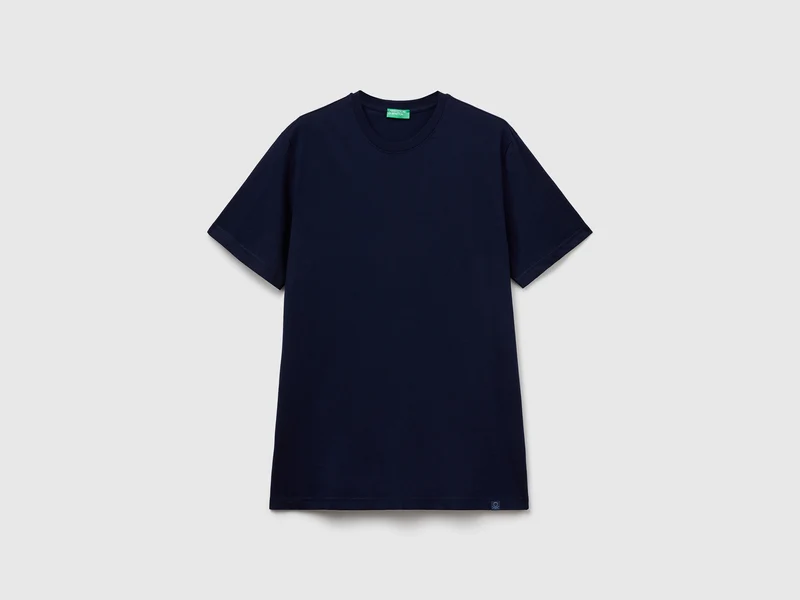 T-Shirt aus langstapeliger Baumwolle