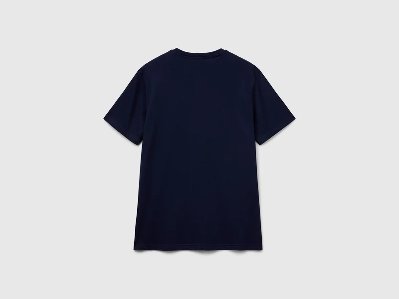 T-Shirt aus langstapeliger Baumwolle