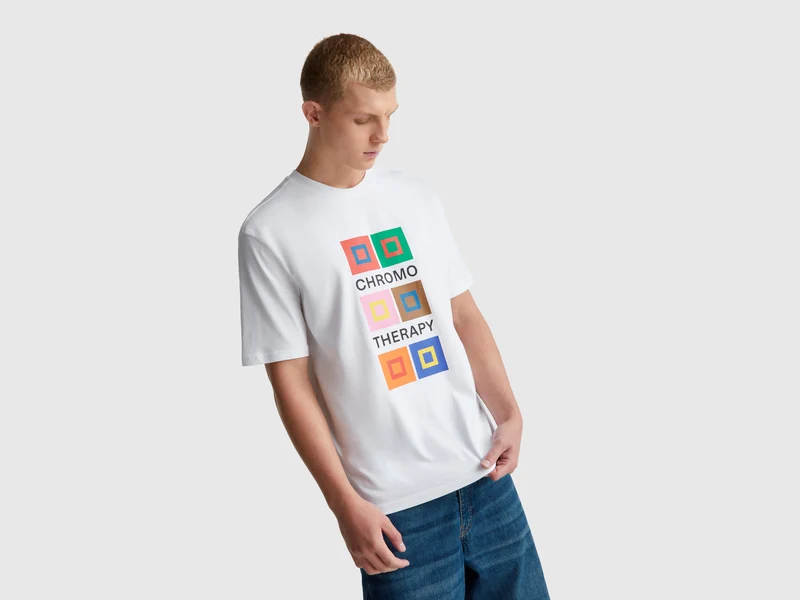 Relaxed Fit T-Shirt mit Print