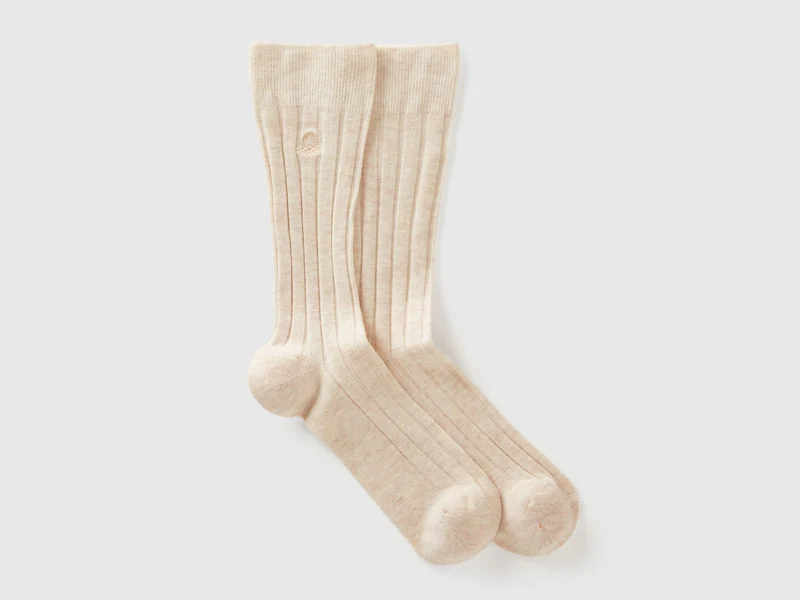 Hohe Socken aus Kaschmirmischung