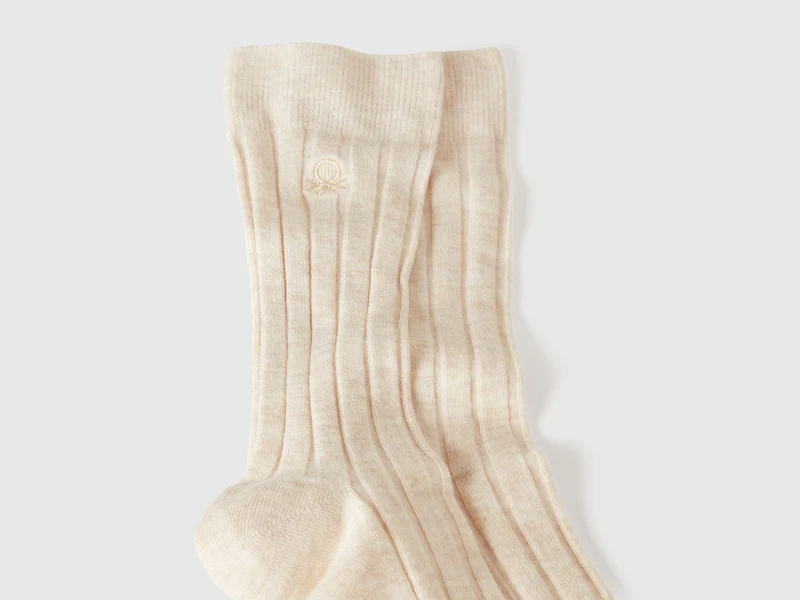 Hohe Socken aus Kaschmirmischung
