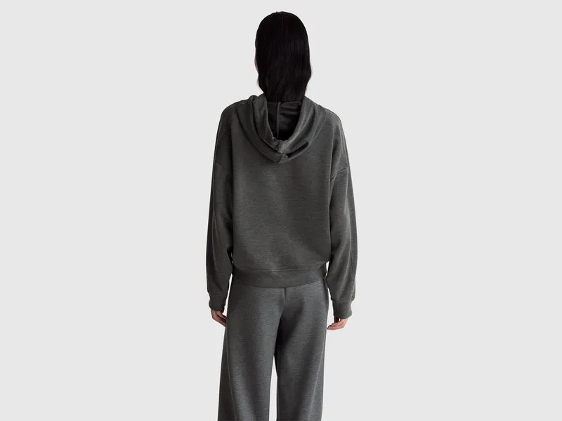 Kapuzenpullover aus Viskosemischung