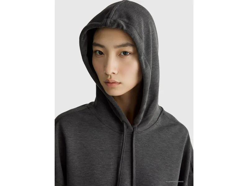 Kapuzenpullover aus Viskosemischung