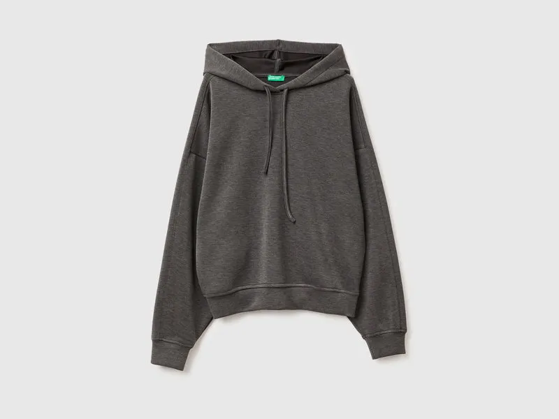 Kapuzenpullover aus Viskosemischung
