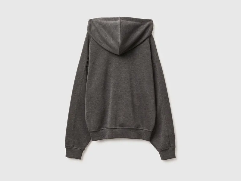 Kapuzenpullover aus Viskosemischung