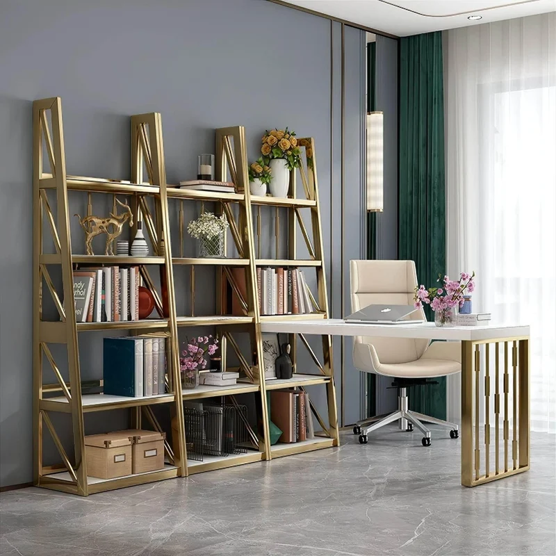 Wooden Bookshelf - Elegant Home Decor Storage Solution