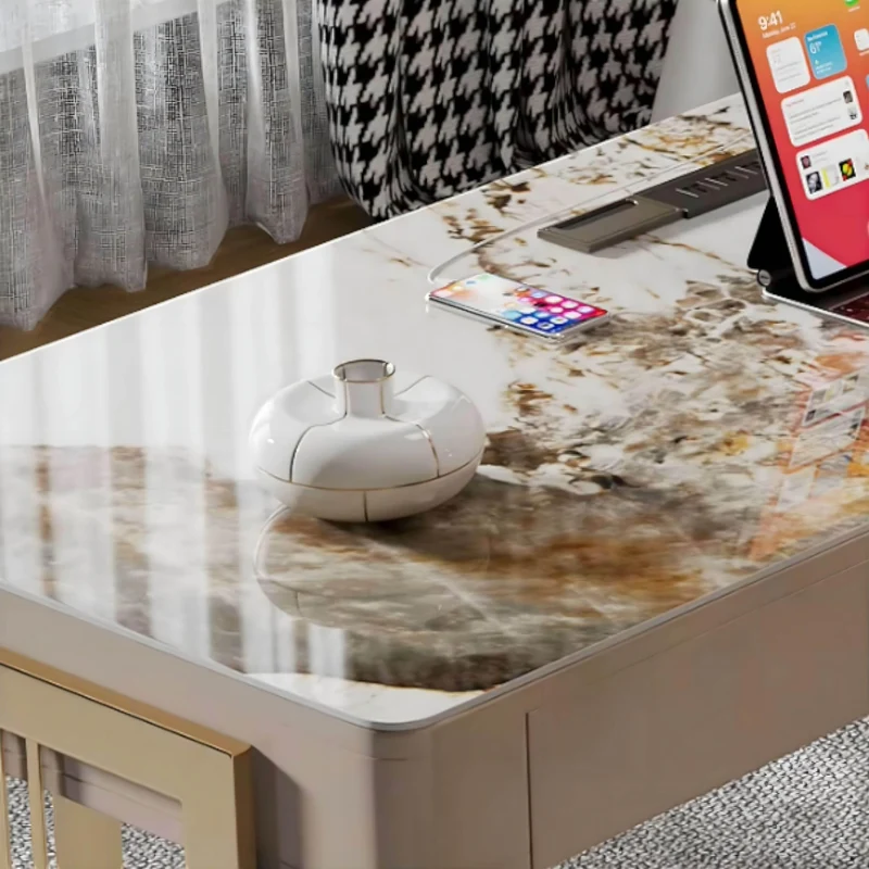 Modern Office Desk - Emanuele Slate Workstation Furniture