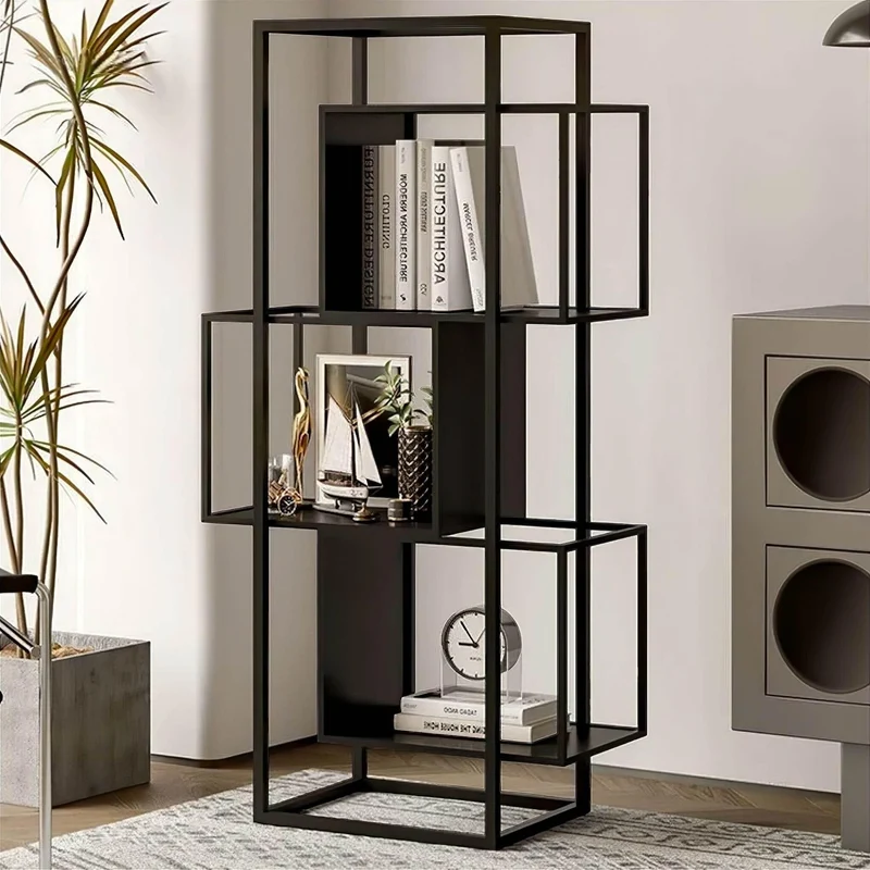 Modern Wooden Bookshelf - Stylish Storage Shelf