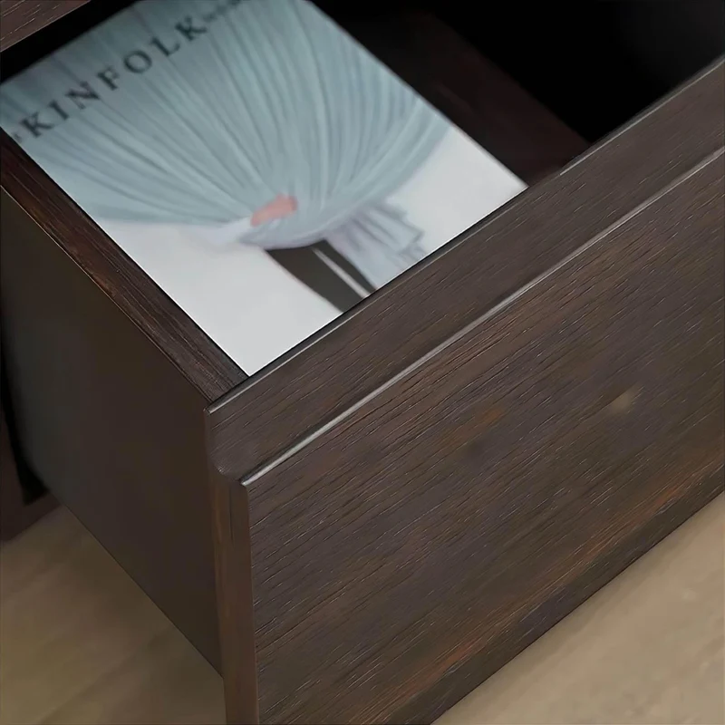 Stylish Oak Office Desk - Elegant Wooden Workstation
