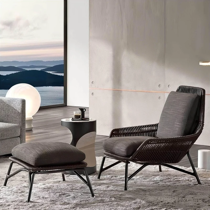Modern Upholstered Lounge Chair - Stylish Accent Chair