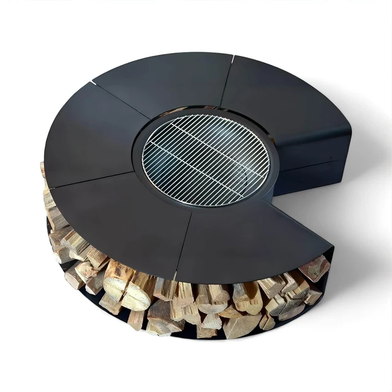 Fabrizio Fire Pit - Cozy Outdoor Patio Fireplace