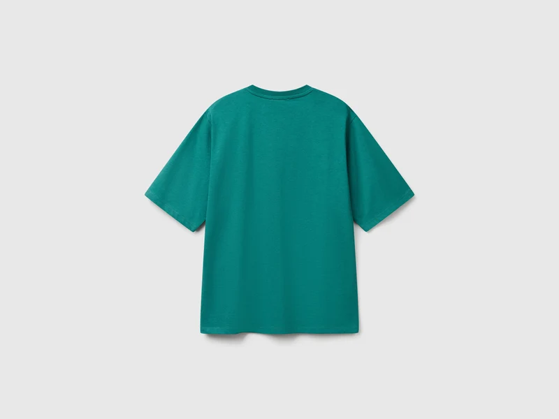 T-Shirt mit Bandana-Print