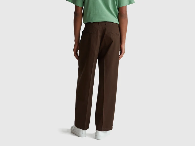 Chino mit Bundfalten