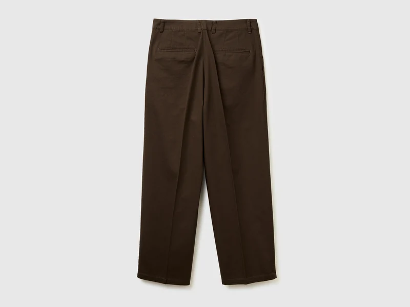 Chino mit Bundfalten
