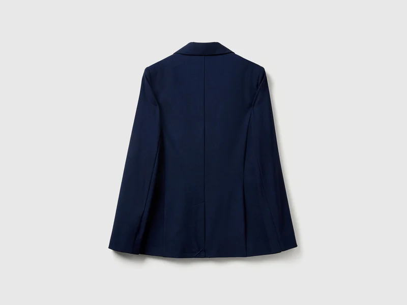 Blazer aus Stretch-Viskosemischung