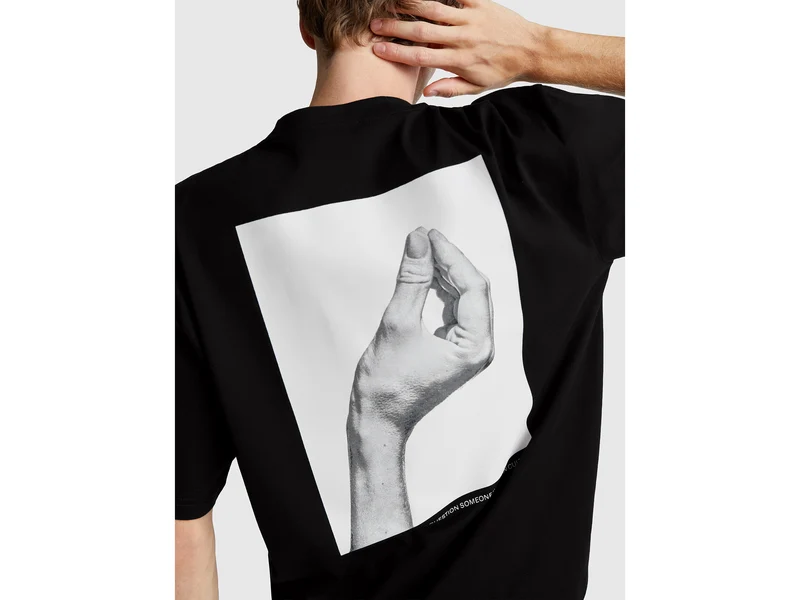 Oversize-T-Shirt mit Print